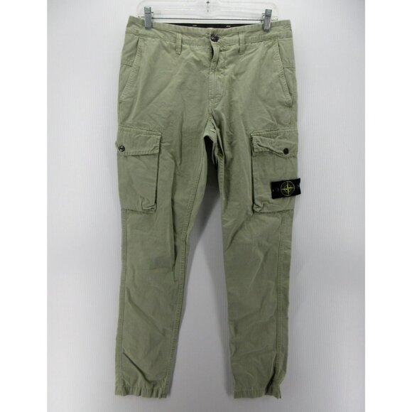 Stone Island Other - Stone Island Pants 30 Cargo Slim Straight Khakis Canvas Compass 30X31